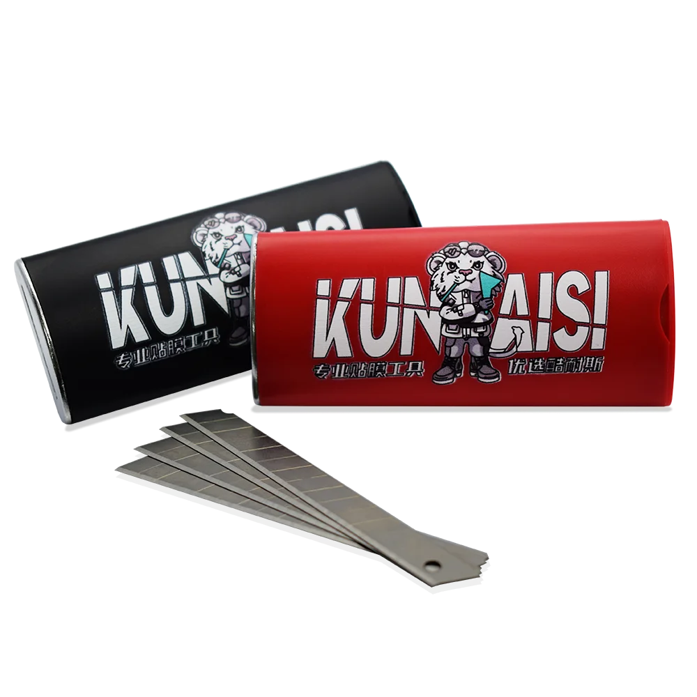 Vinyl Cutter Tools Metal Storage Professional Trash Blades Disposer Knife Waste Damaged Storage Box Tinting Film Sticker vinyl cutter tool storage