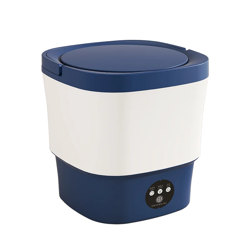

New baby clothes washing one student dormitory 9L large capacity mini folding washing machine