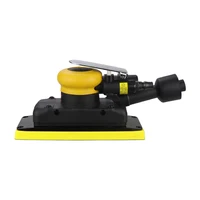 HIFESON 70x198mm Pneumatic Orbital Sander 98A Air Sander Polishing Vacuum Rectangular Sanding Machine For Metal Car Polishing 2