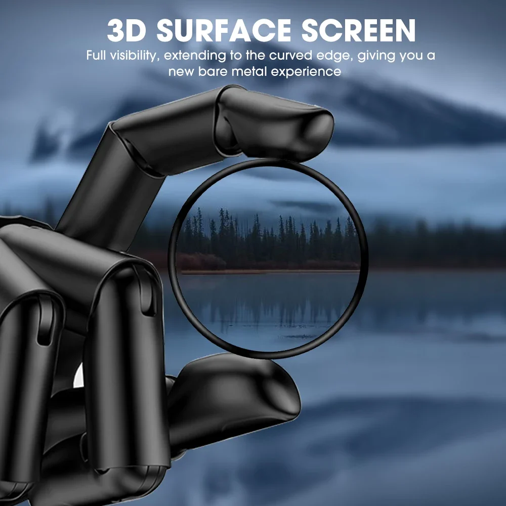 Full Coverage Anti-Scratch Screen Protector - HD Clear Soft Tempered Glass Film