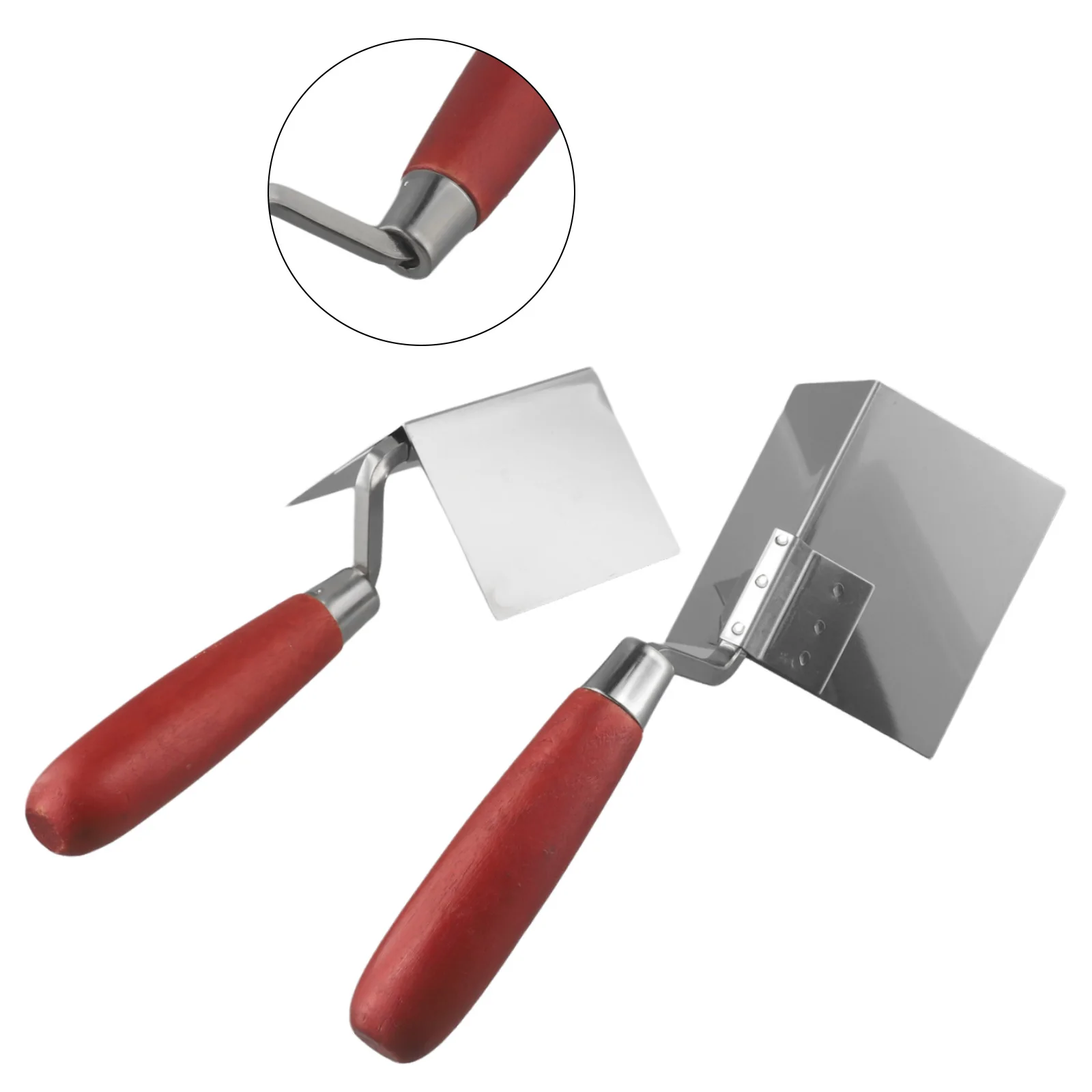 Drywall Finishing Tool Stainless Steel Trowel Drywall Projects Comfortable Grip Easy To Use Seamless Finish Ergonomic Design