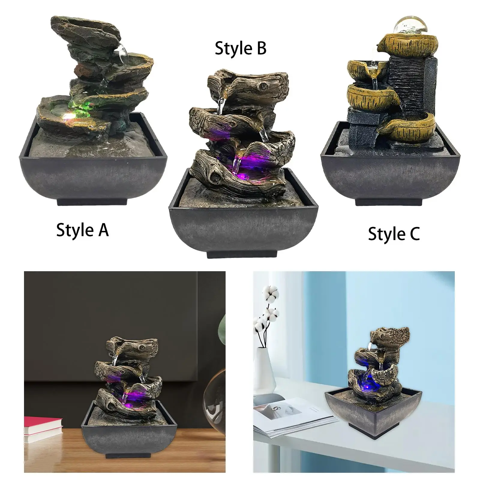 

Ceramic Backflow Incense Burner For Home And Office Decoration With Incense Cones For Bedroom Tabletop Decorative