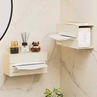 Plastic Transparent Wall-mountable Tissue Box 2