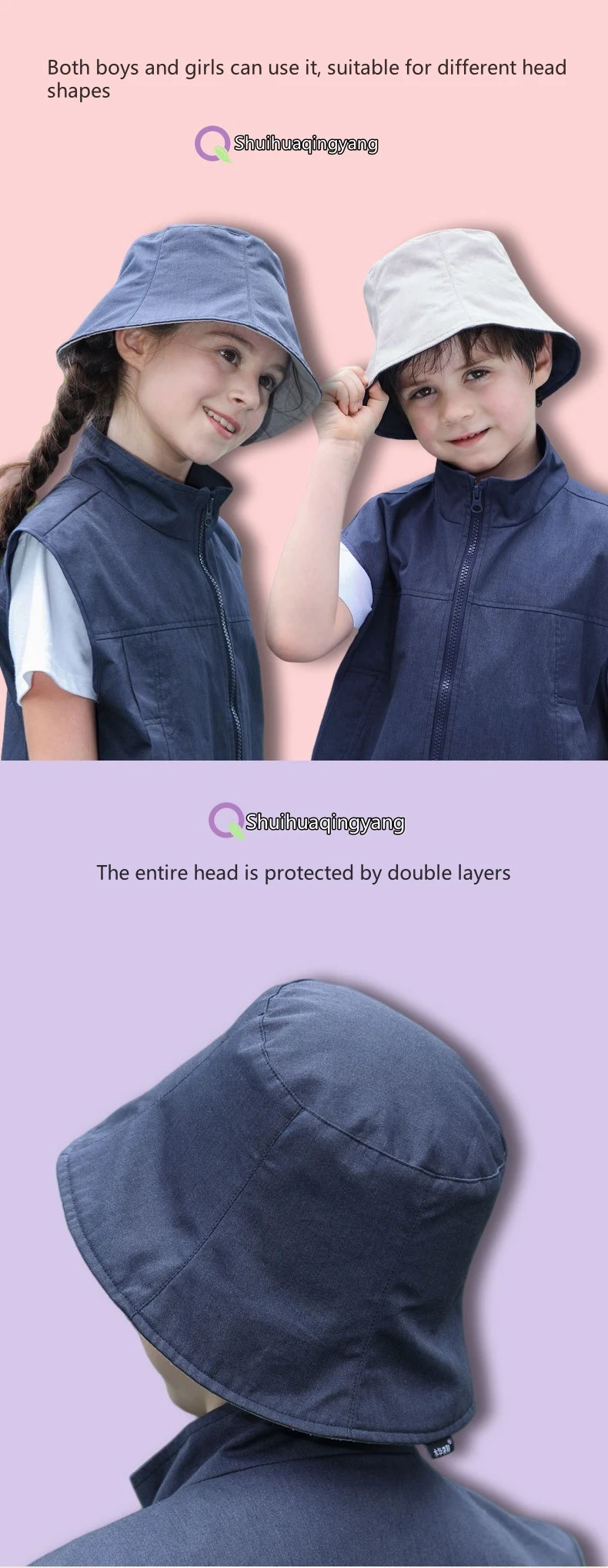 Detalhes do Shield-B Infantil reversível