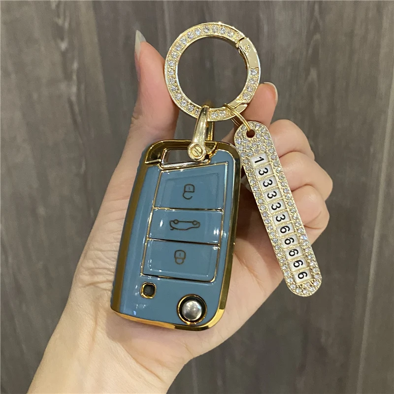 Cover Chiave/telecomando per Volkswagen VW Passat B5 B6 B7 Golf 4 5 6 Bora Polo Tiguan Jetta MK6 Lavida per Skoda Octavia 9 Cover Chiave/telecomando per Volkswagen VW Passat B5 B6 B7 Golf 4 5 6 Bora Polo Tiguan Jetta MK6 Lavida per Skoda Octavia - S87a4aa5d19b54155b9cc3b68f5678dcf8