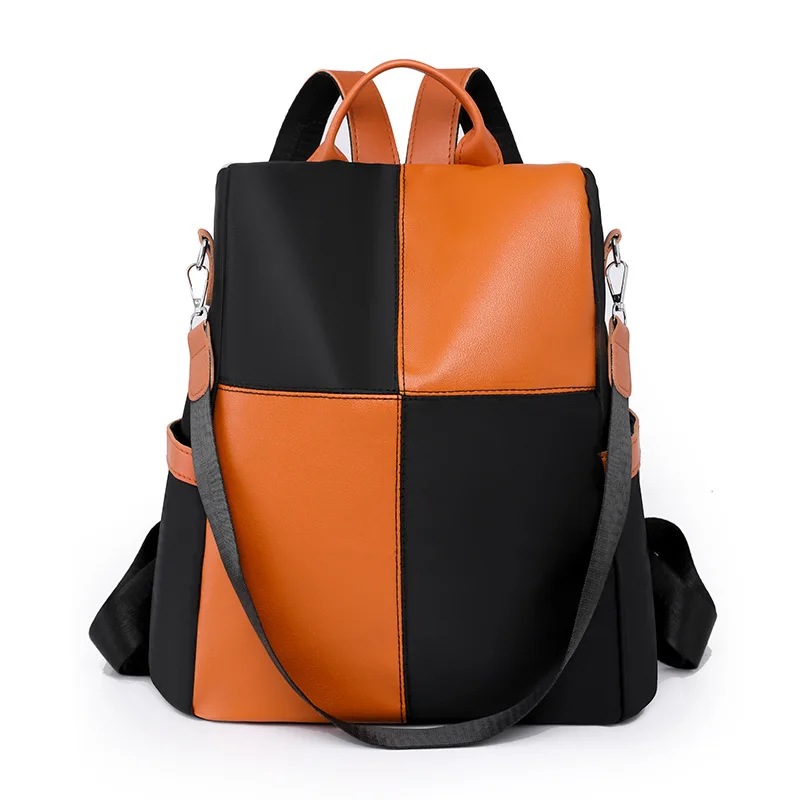 

PU Leather Backpack Purse For Women Fashion Multipurpose Design Handbag Ladies Casual College Shoulder Bags Travel Backpack
