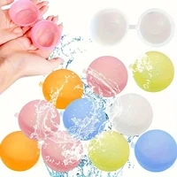 20Pcs Reusable Water Balloons Latex-Free Refillable Soft Water Bomb Quick-Fill Water Balls Summer Pool Beach Party Fun Water Toy 1