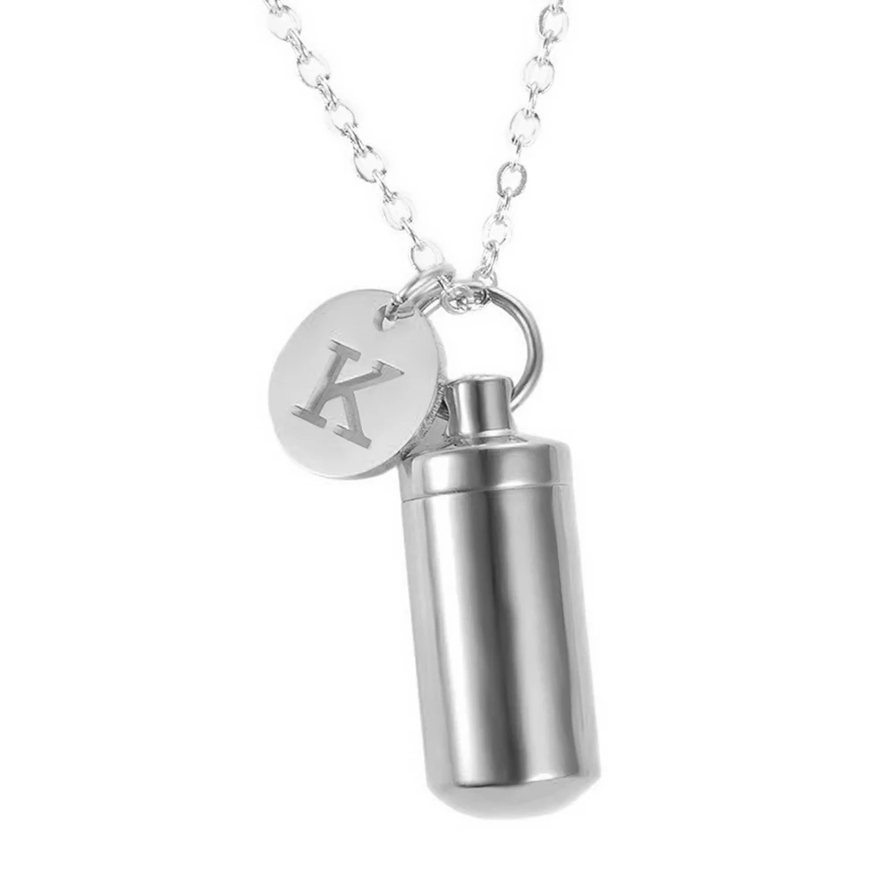 Collana Urna Per Ceneri Con Ciondolo A Forma Di Ala D'Angelo: Gioiello Commemorativo In Acciaio Inox 316L Per Ricordo Di Persone E Animali - 2