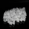 100pcs Plastic Disposable Tattoo Ink Cups With Base Pigment Clear Holder Container Cap Tattoo Accessory Permanent Makeup 4