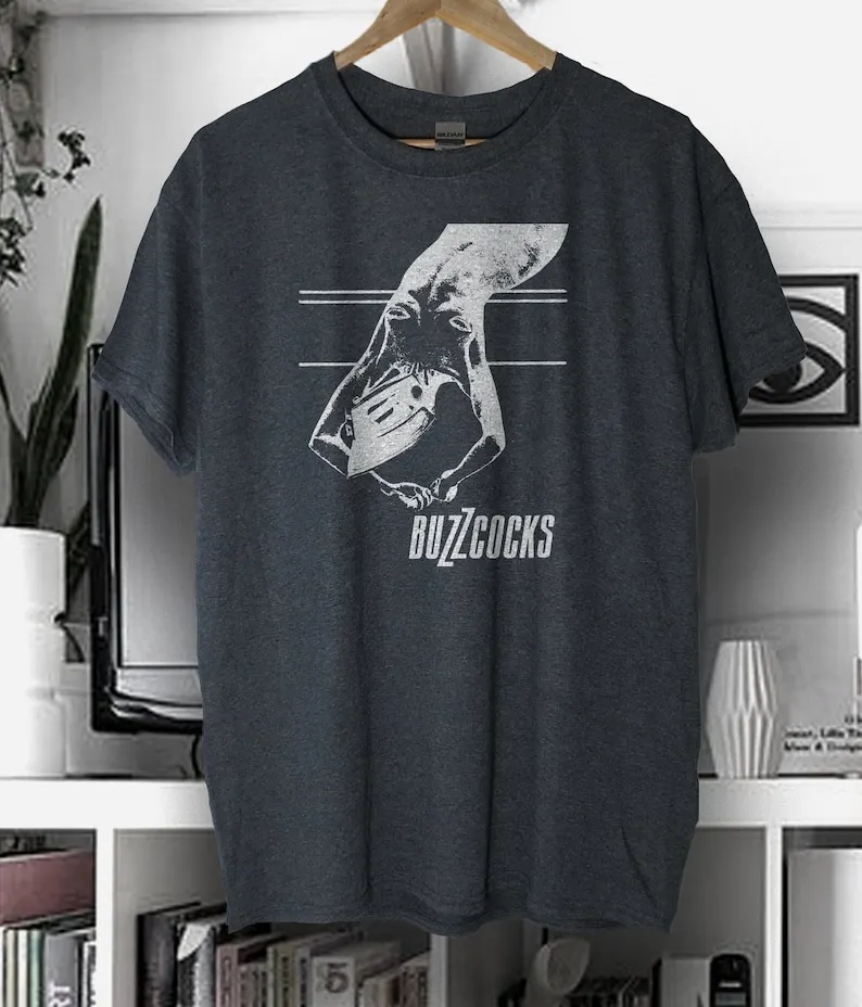 

Buzzcocks T shirt screen print short sleeve shirt cotton