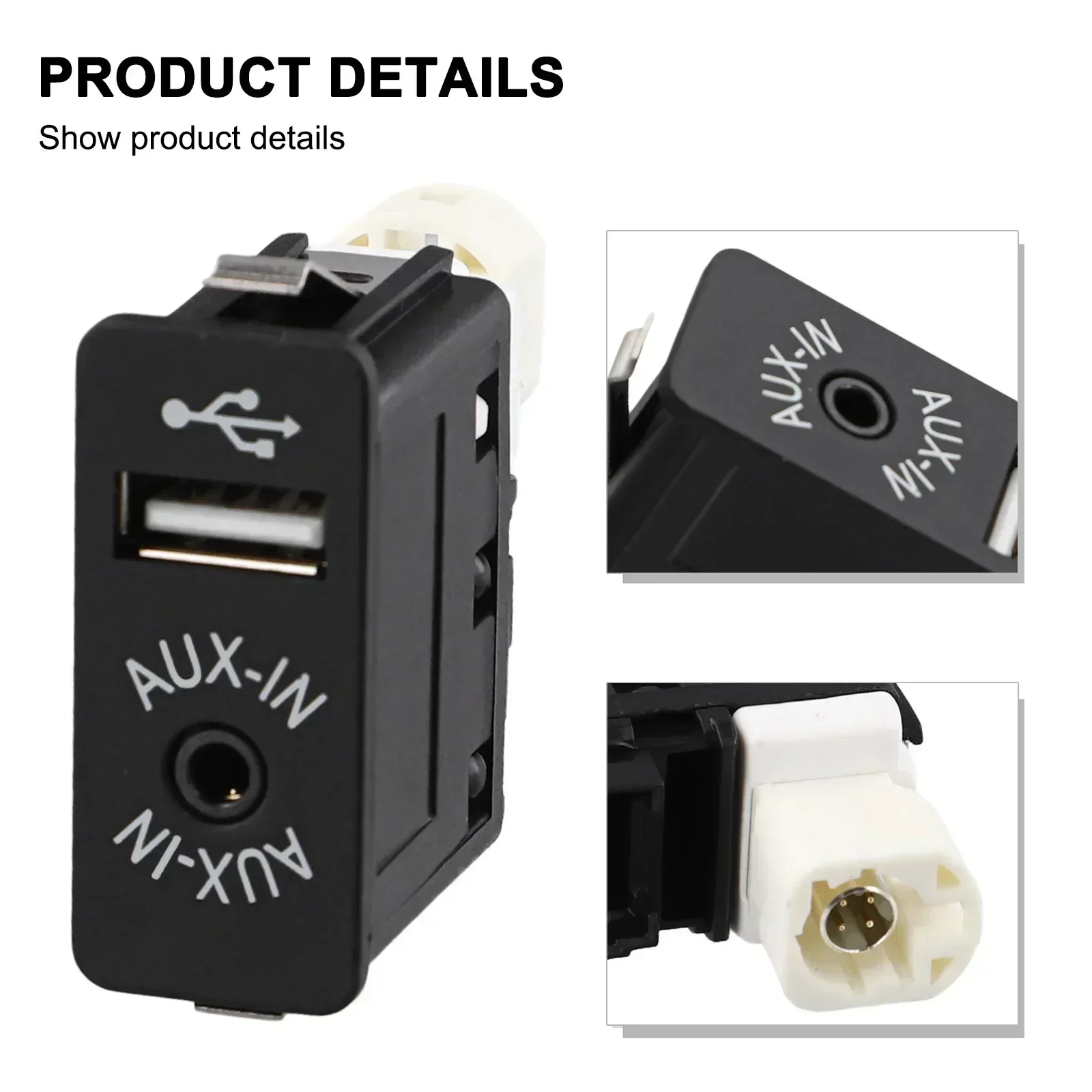 Produktbild von Daniko USB Aux-in Buchse Für BMW 3er 5er E90 E60 E91 E92 E93 E70