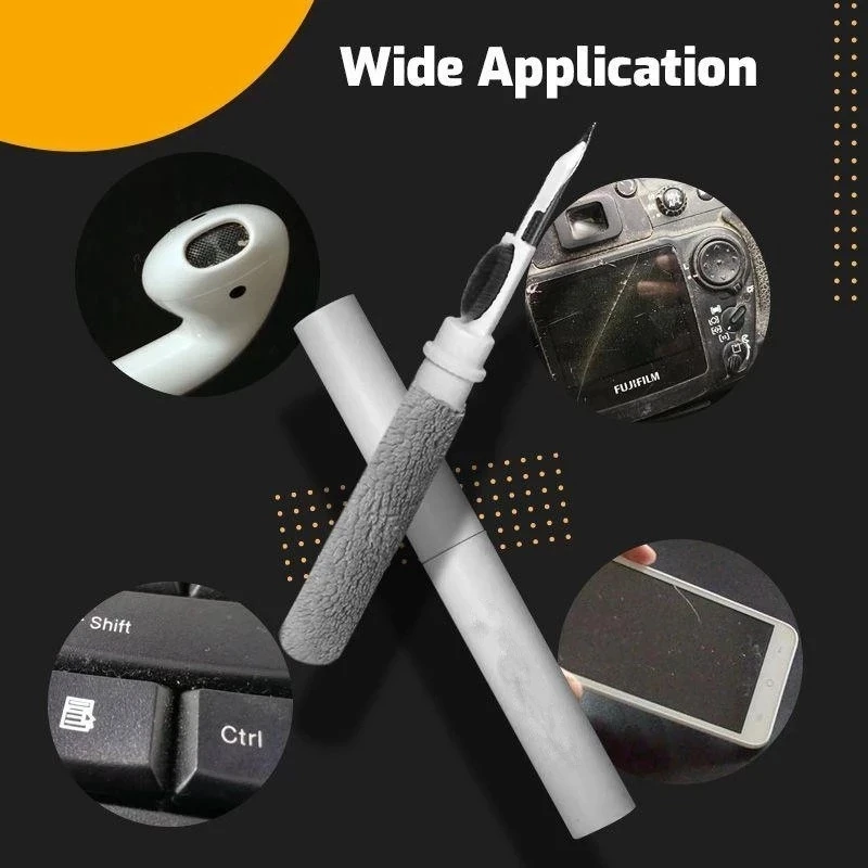 Cleaner Kit for Airpods Pro 1 2 3 earbuds Cleaning Pen Brush Bluetooth Earphones Case Headset Keyboard Phone Cleaning Tools 2