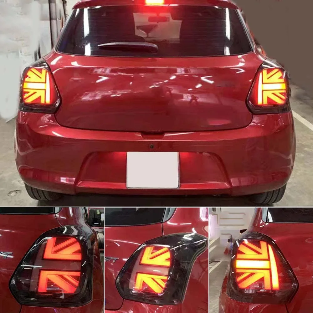 

LED Rear Stop Tail Light Brake Light Lamp Turn Signal Light for Suzuki Swift 2017 2018 2019 2020 Auto Parts