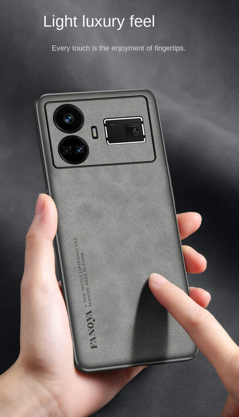 Soft PU Leather Magnetic Protective Back Cover Case - Enhanced Durability and Style