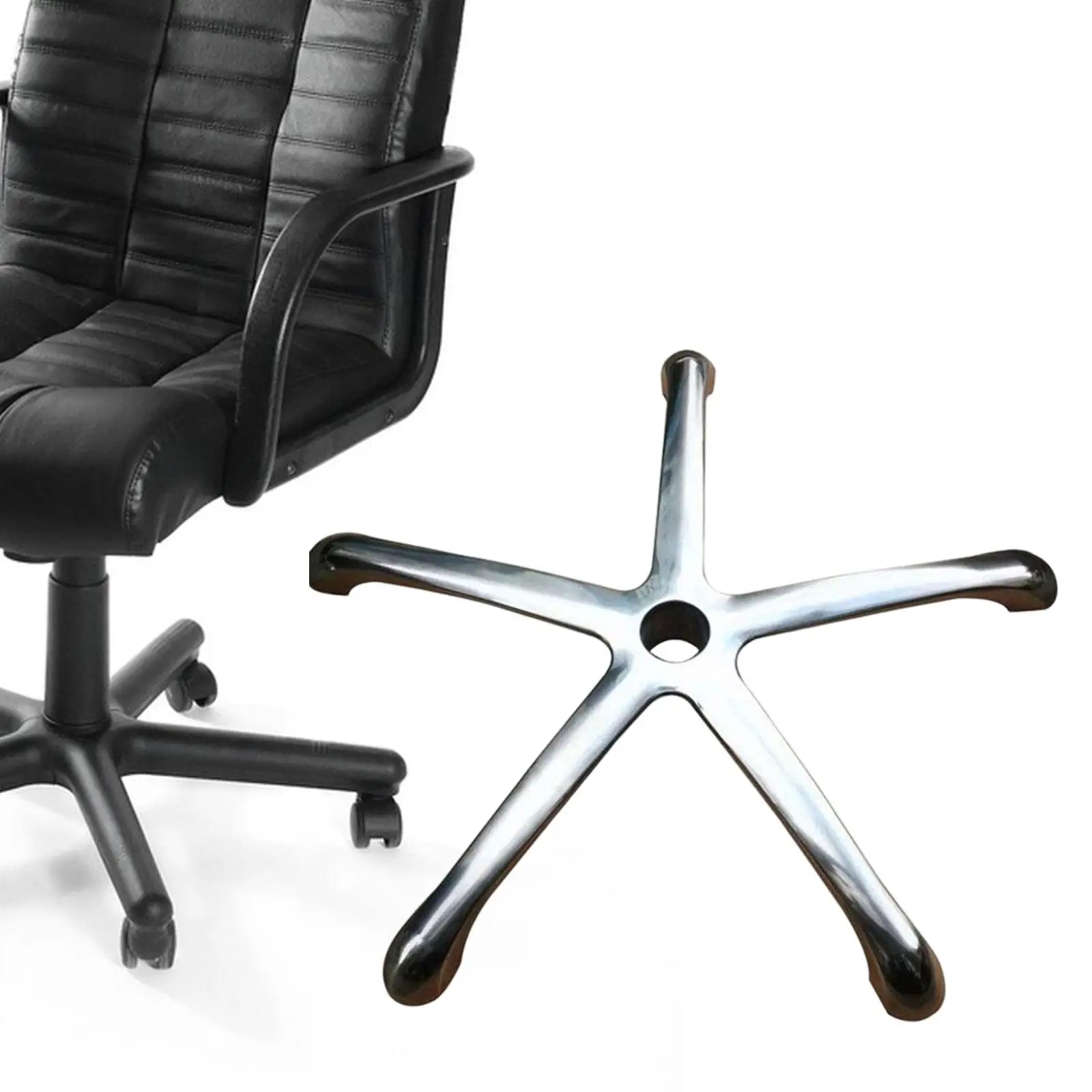 OfficeChairBaseUniversalSwivelGamingChairHeavyDutyAluminum
