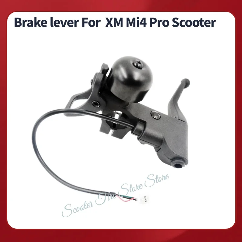 Vuzmode Bremsgriff Für Xiaomi Elektroroller 4 Pro - Mit Klingel & ABS-Kunststoff