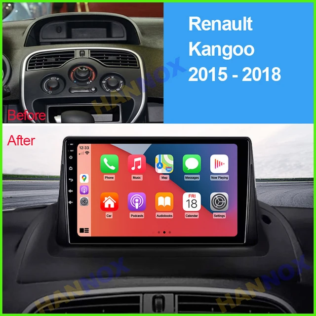 Witson Android 12 Car Radio for Renault Kangoo 2015 2016 2017 2018 GPS 2  DIN Auto Radio Navigation WiFi - China for Renault Kangoo 2015-2018, Car  Multimedia