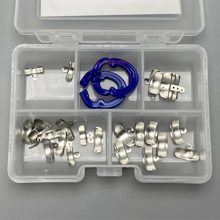 5 Kit Dental Sectional Matrix System Bands Matrice Resin Clamping