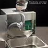 110V/220V﻿Commercial Scallion Cutting MachineElectric Multifunctional Slicer Automatic Vegetable Dicing  Onion Ring Machine 4