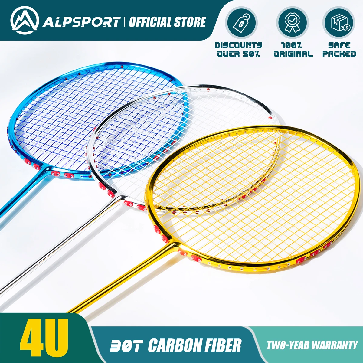 alp-du-4u-82g-badminton-racket-max-32-lbs-100-carbon-fiber-with-dust-free-plating-design-reket-professional-import-offense