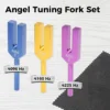 Tuning Forks Set 4096 Hz 4160 Hz 4225 Hz Tuning Forks Set for Sound Healing, Musical Instrument 4