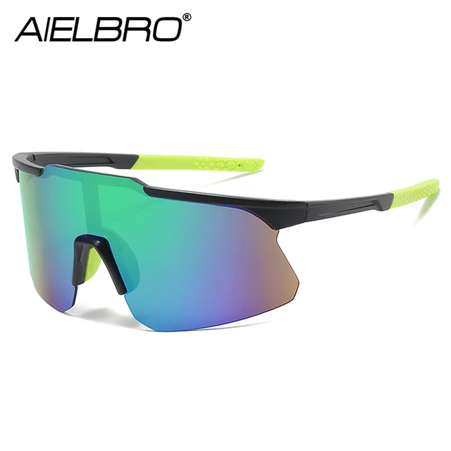 AIELBRO Eyewear Cycling Glasses UV400 Men's Sunglasses Lightweight