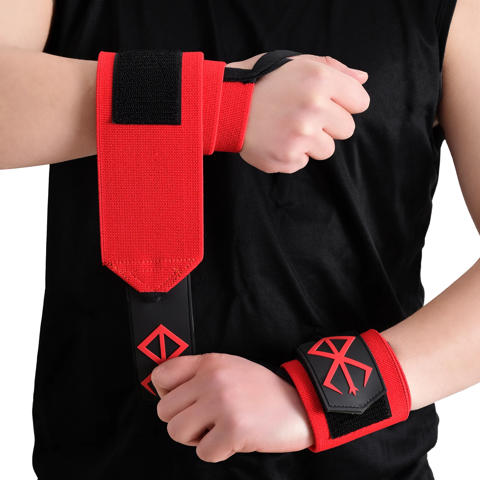 Berserk Premium Wrist Wraps for Weightlifting and Gym Training