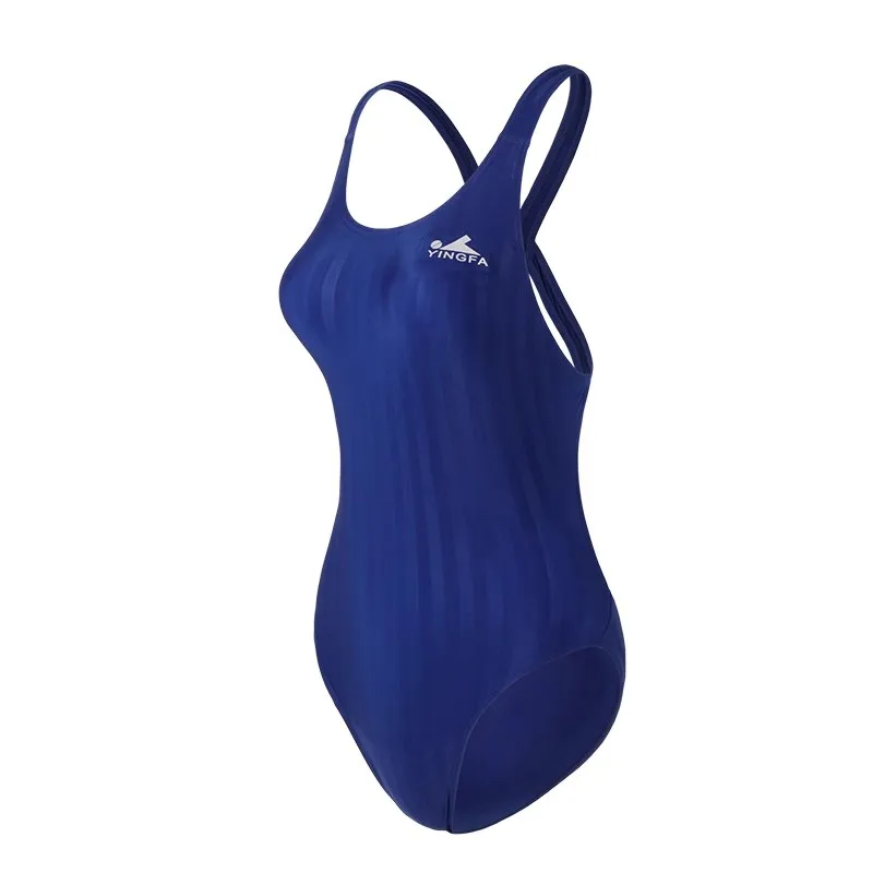 Yingfa 982 Fina Approved One Piece Training Competition Waterproof Chlorine Resistant Women's Swimwear Girl Swimsuit