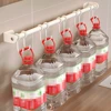 Kitchen Utensil Rack Pots and Pans Hanging Rack, Wall Mounted Stainless Steel Lid Cooking Utensil Hanger Sliding Hooks for Spoon 3