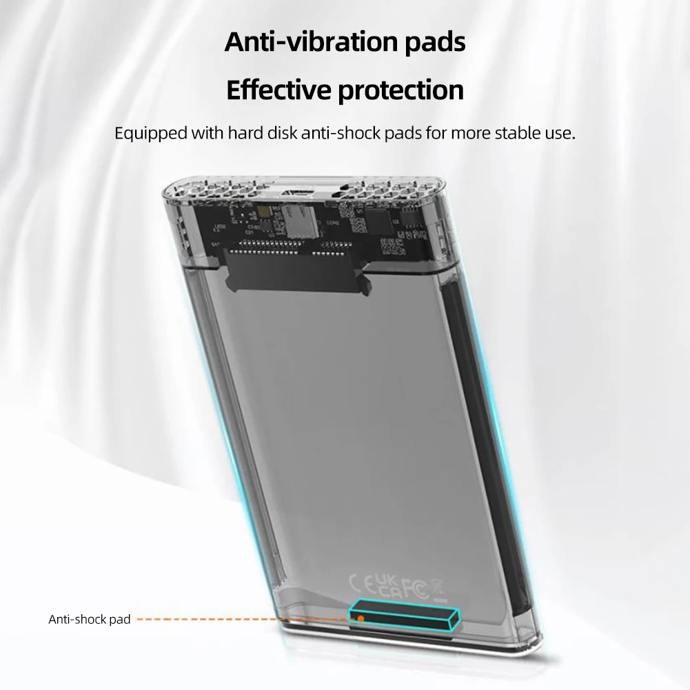 USB 3.0 to SATA III ϵ ̺ ũ ڽ,  ϵ ũ ̽, CŸ to USB ̺, 2.5 ġ HDD SSD 
