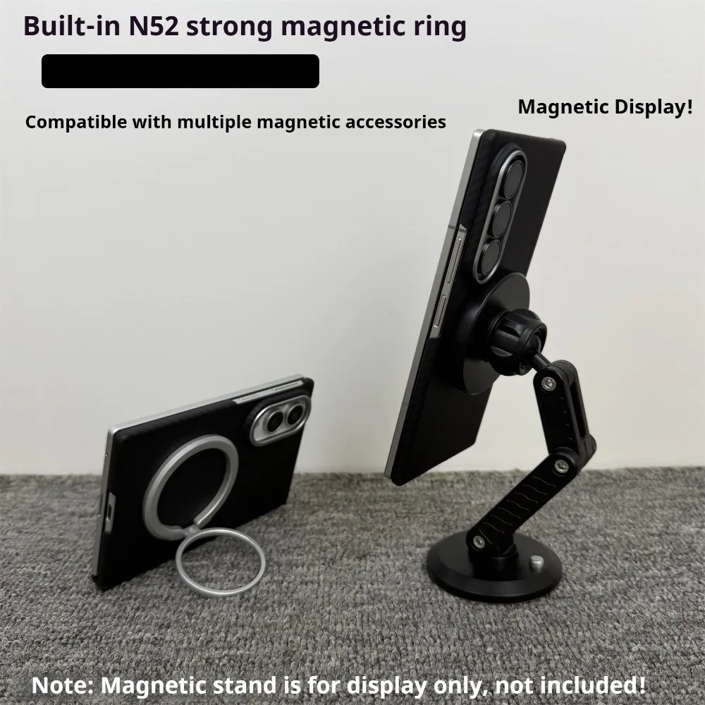 Ultra-Thin Aramid Carbon Fiber Magnetic Case with Magsafe Compatibility