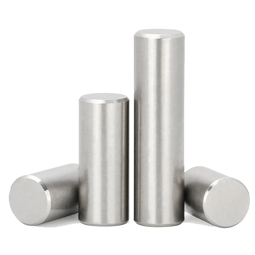 2-50Pcs M1-M10 Cylindrical Pin Locating Dowel 304 Stainless Steel Fixed Shaft Solid Rod 4-100mm cylindrical locating dowel pin