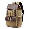 Vintage canvas backpack high quality business travel computer bag 3