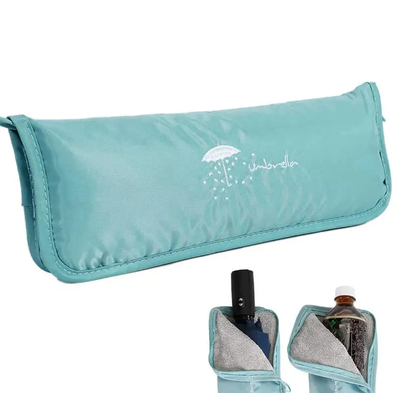 Small Fresh Umbrella Storage Bag Clutch Type Absorbent Folding Waterproof Storage