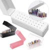 30 Holes Nail Drill Bits Storage Box Nail Grinding Head Holder Stand Display Container Milling Cutter Manicure Organizer Stand 1