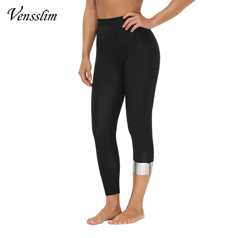 Description Picture 6 of itemVensslim Sweat Sauna Pants Body Shaper Weight Loss Slimming Shapewear Women Waist Trainer Tummy Hot Thermo Sweat Leggings Gym