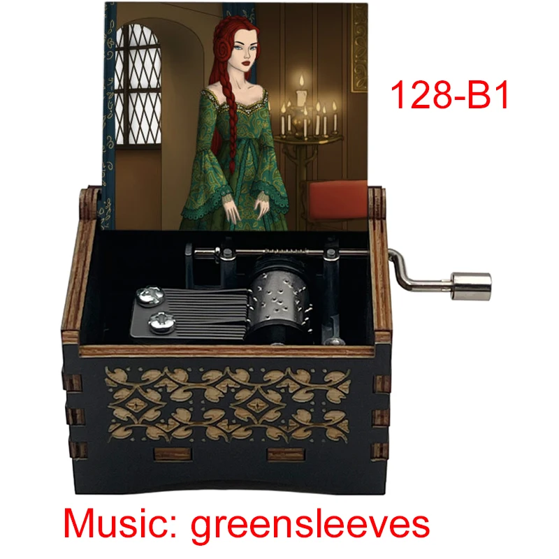 hand music box English folk song Greensleeves Music Gifts for friends wife girlfriend Christmas party Accessories gift