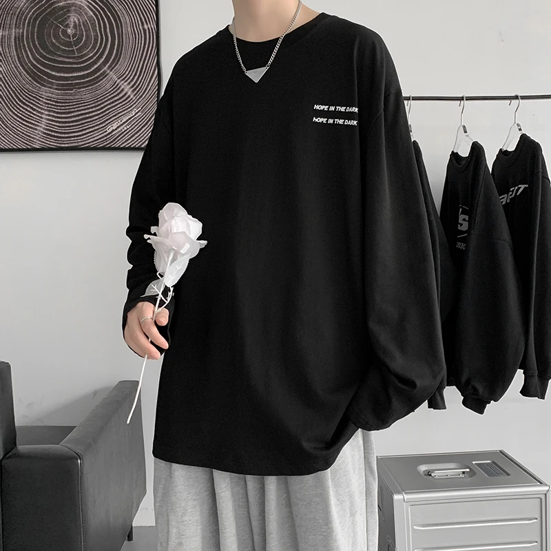 

LAPPSTER-Youth Y2k Graphic T Shirts Long Sleeve 2022 Streetwear Harajuku T-shirt Funny Vintage Korean Fashions Oversized Tees