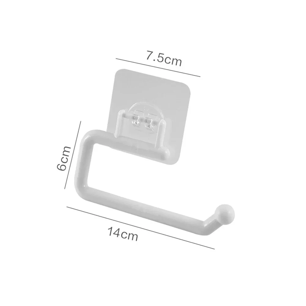 Paper Towel Holder Paper Towel Rack Non-porous kitchen paper towel rack roll paper rack hanging toilet hook cloth