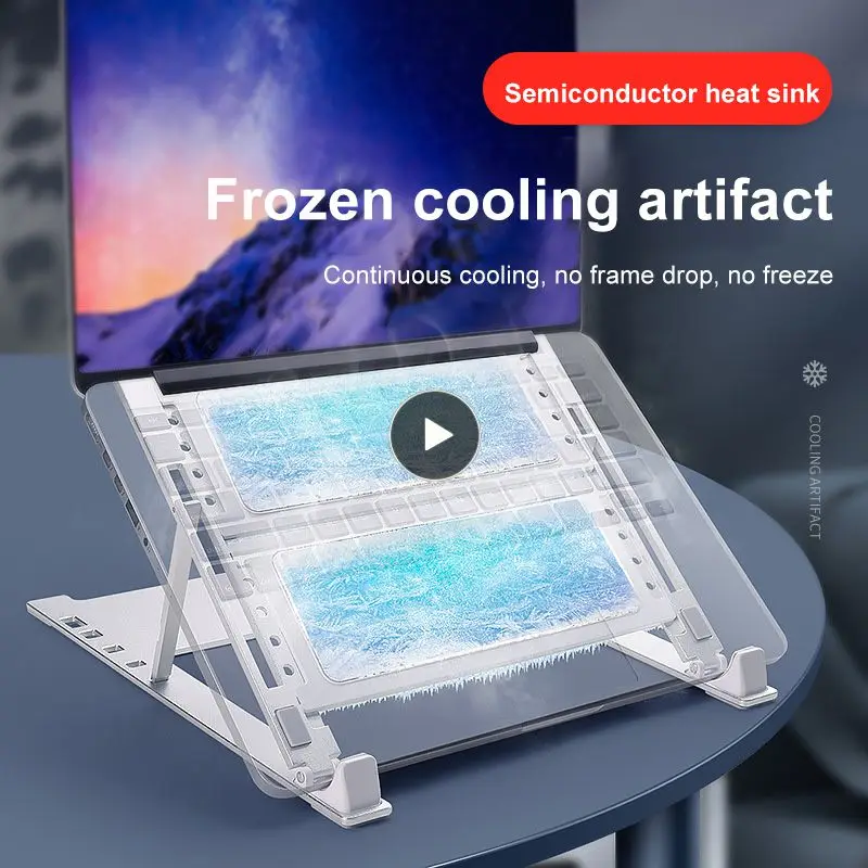 

Подставка для ноутбука с подставкой, охлаждающая подставка для ноутбука Macbook, Кулер для ноутбука с двумя вентиляторами