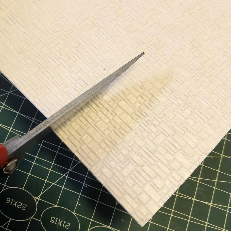 Shrub Strips Model Simulated Tree Model Model Railway Road Tape 28cm*14cm Simulation Wall Model Material