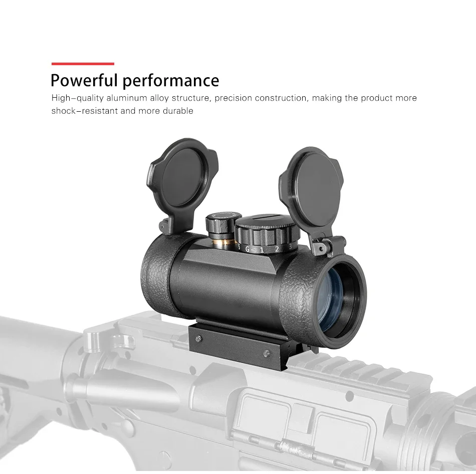 Description Picture 5 of itemDIANA 3X44 Green Red Dot Sight Scope 2X40 Red Dot 3X42 Tactical Optics Riflescope Fit 11/20mm Rail 1X40 Rifle Sight for Hunting