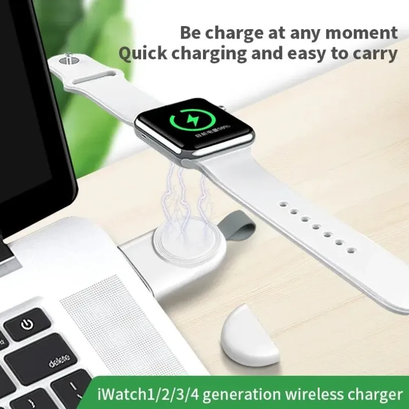Magnetic Wireless Charger For Apple Watch 8 7 6 5 4 3 SE Ultra 2 IWatch Dock Adapter Chargers Portable USB Fast Charging Station