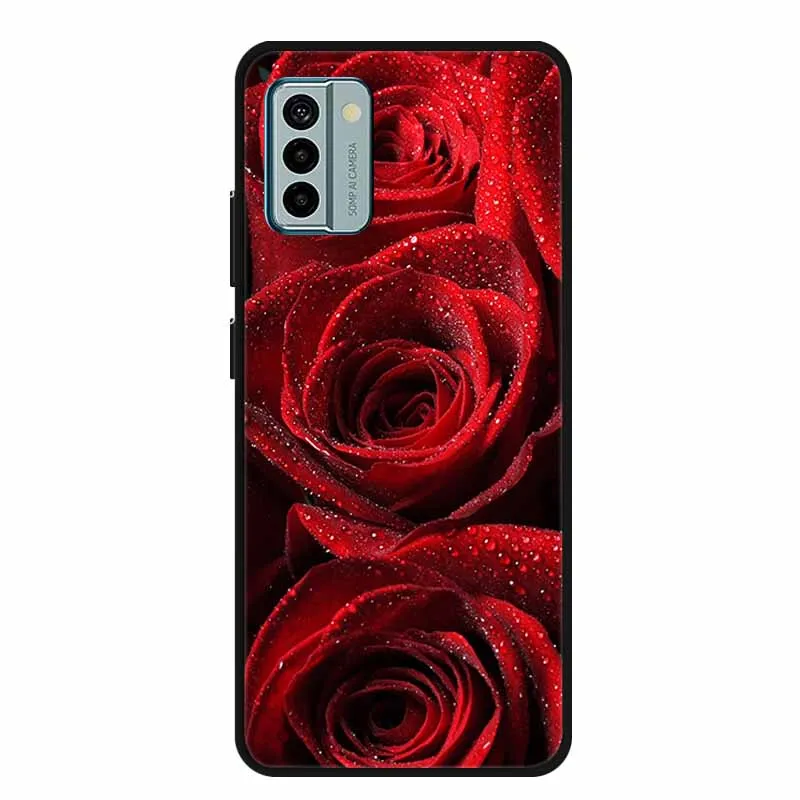 Black Silicone Shockproof Anti-Knock Soft Back Phone Case