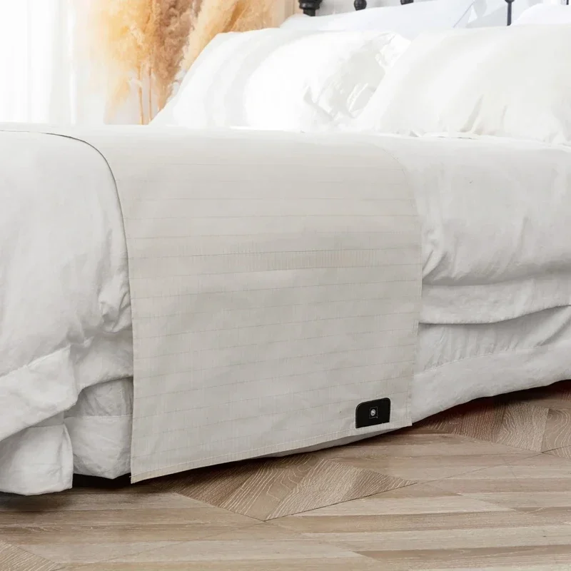 Grounding Bed Sheet Conductive 5% Soft Silver Fiber Flat Sheet Organic Cotton Queen Earthing Sheet For Better Healing Sleep 5
