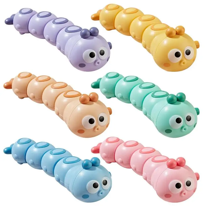 

Cute Caterpillar Clockwork Cartoon Animals Wind Up Toys For Children Caterpillar Shape Crawling Toy Kids Gifts For Boys Girls