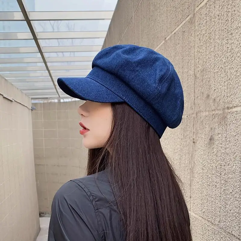 Simple fashion women beret hat,woolen beret spring and summer