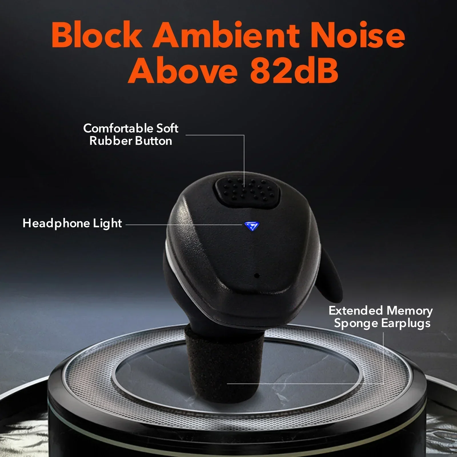รูปสินค้า อุปกรณ์ป้องกันหูยิงปืน Bluetooth 5.3 ขยายเสียง 4 เท่า