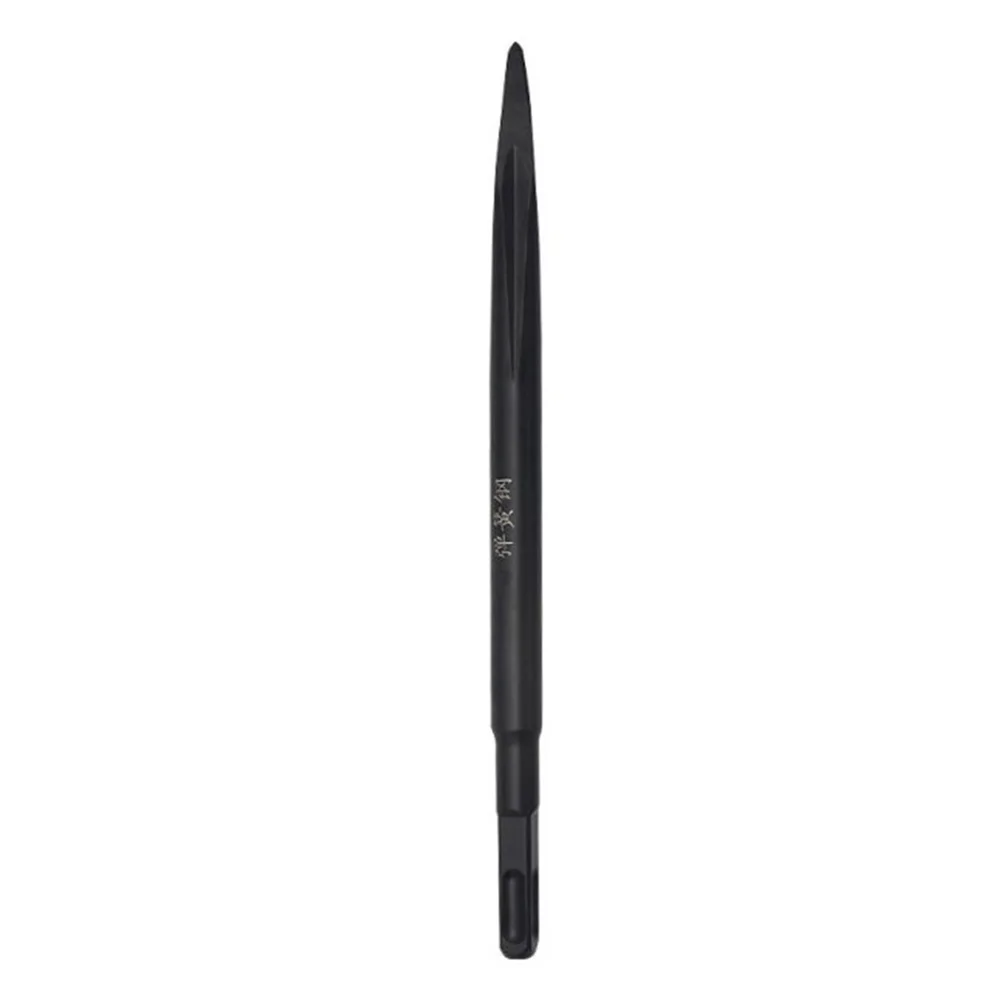 

Brand New Chisel Electric Hammer 1 Pc 14x150mm/17x280mm Black Easy To Use For Carving Stone Pointed Flat Mouth