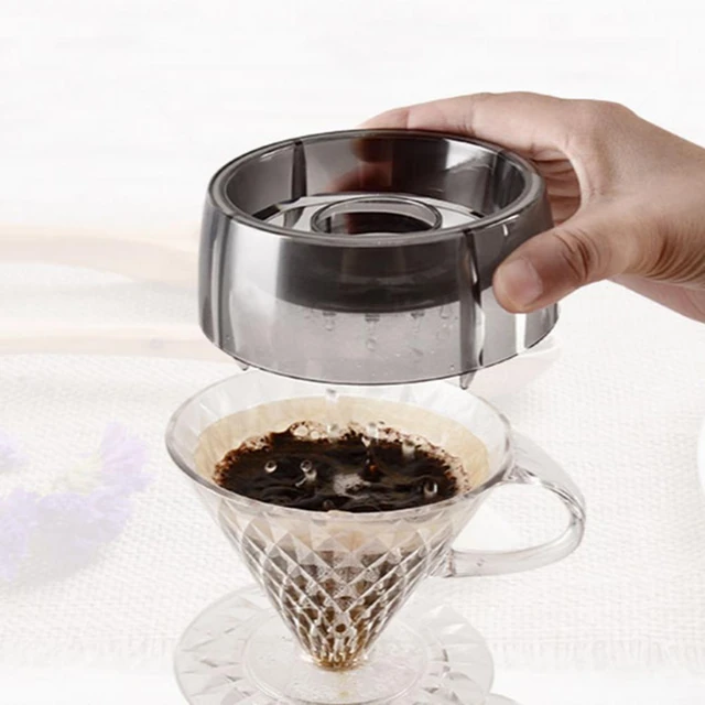 Brewmaster Long Mouth Hand-brewed Coffee Pot with Lid 304 Stainless Steel  300ml Fine Mouth Filter - AliExpress